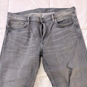 Men’s Banana Republic Traveler’s gray jeans. Size 36x34